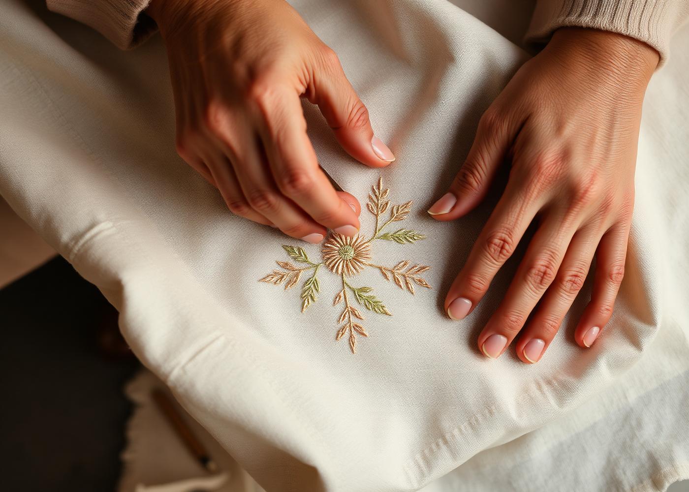 Embroidery craftsmanship