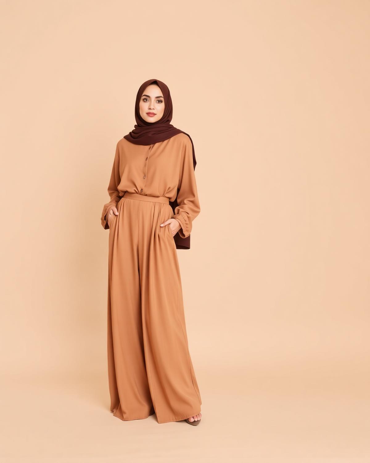 Palazzo & blouse set